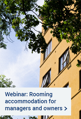 Webinar - For managers and owners of rooming accommodation