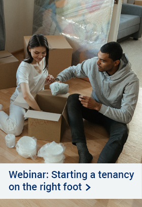 Webinar - Starting a tenancy on the right foot