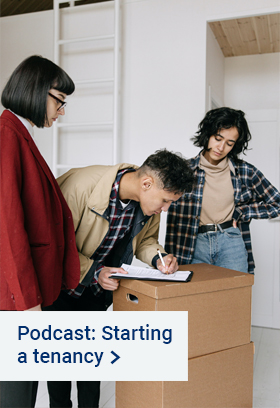 Podcast - Starting a tenancy